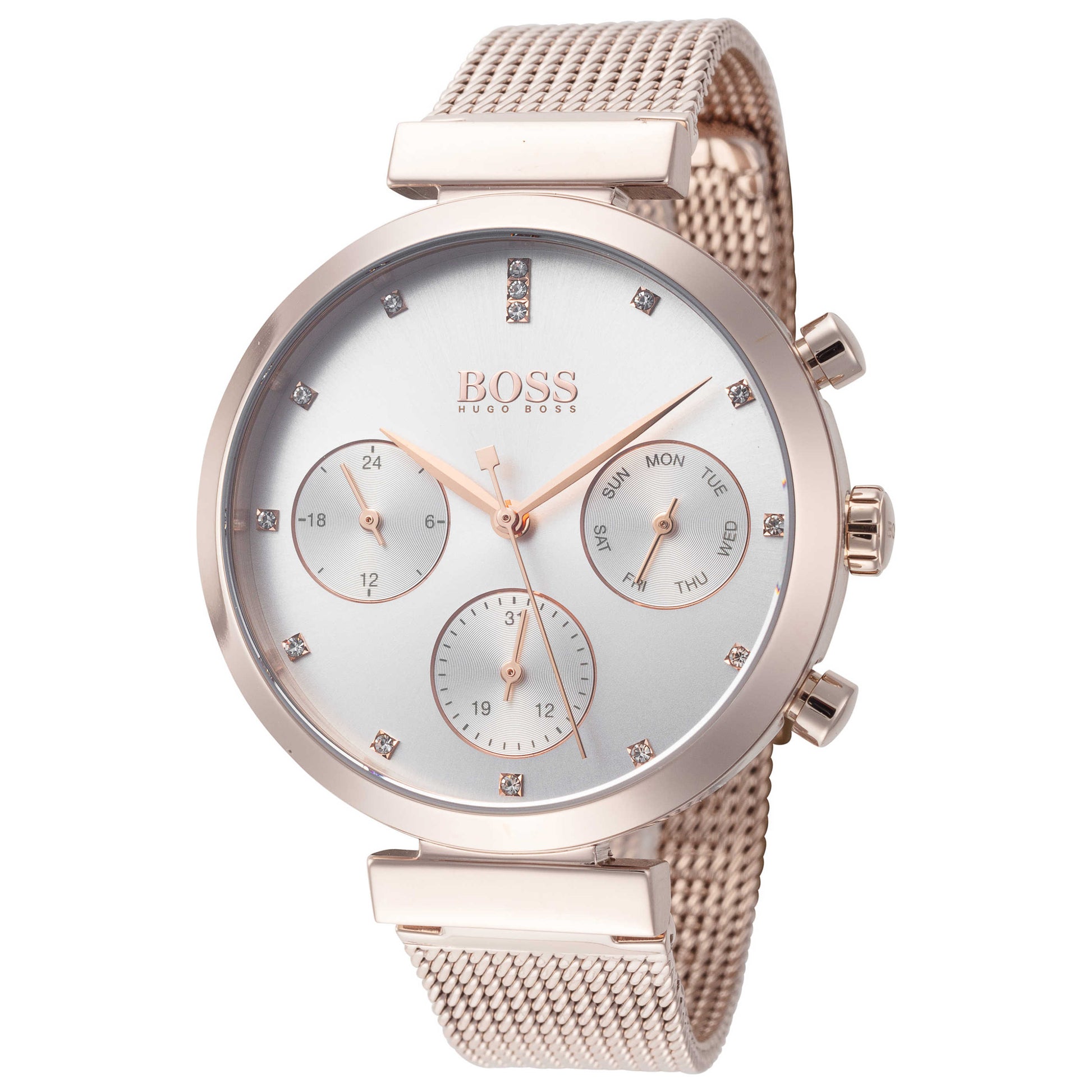 Front view of Hugo Boss Flawless Women's Quartz Watch 1502553