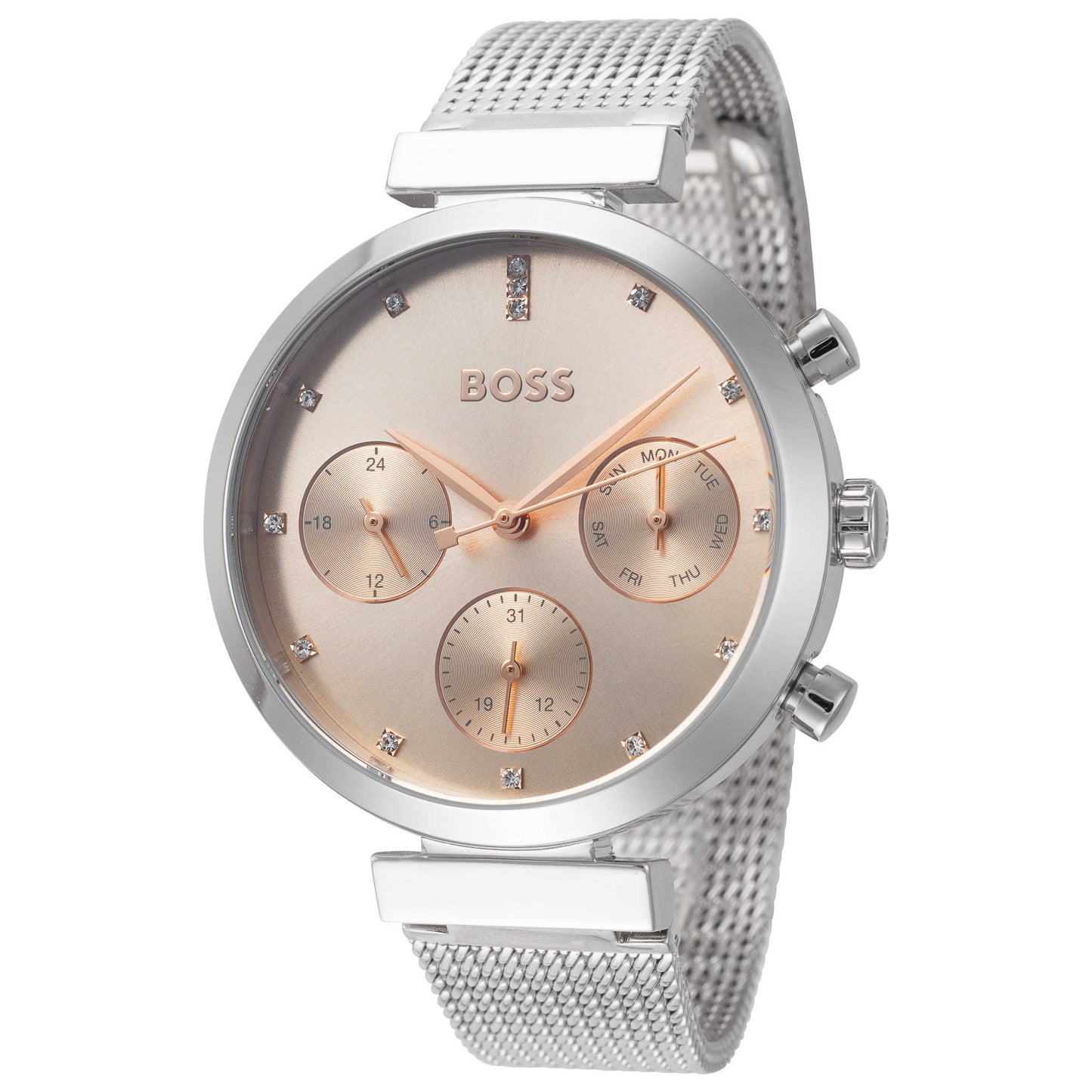 Front view of Hugo Boss Flawless Women's Quartz Watch 1502625