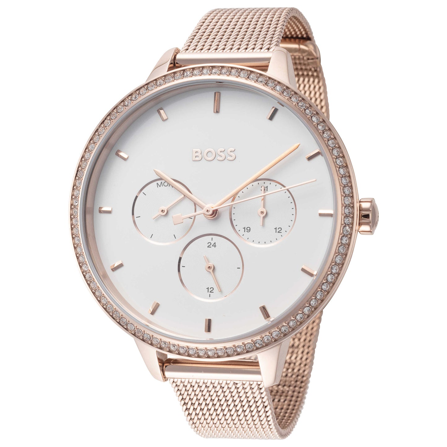 Front view of Hugo Boss Prime Women's Quartz Watch 1502663