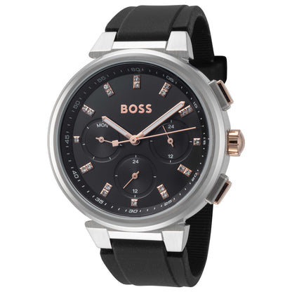 Front view of Hugo Boss One Women's Quartz Watch 1502674