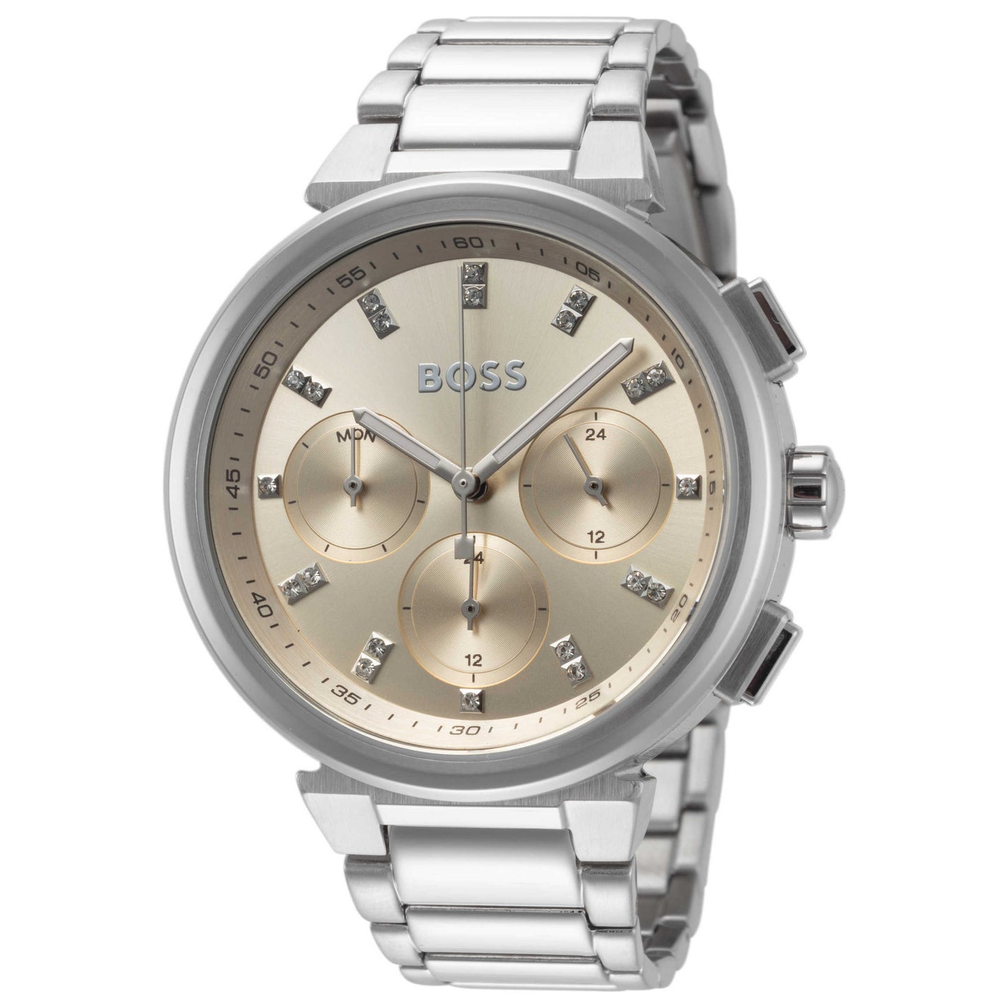 Front view of Hugo Boss One Women's Quartz Watch 1502676