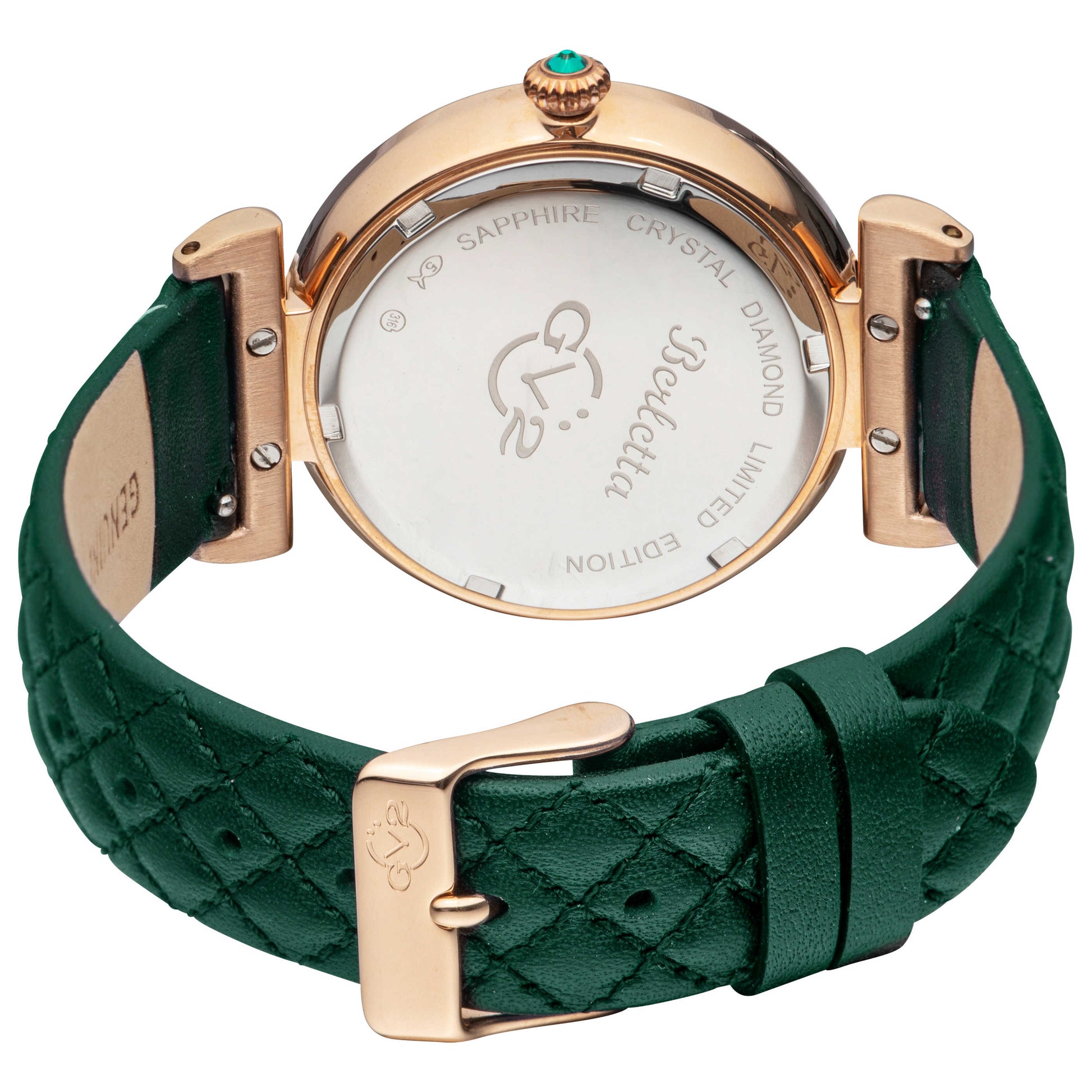 GV2 by Gevril Berletta Diamond Women's Quartz Watch 1508-V6 - Image #2