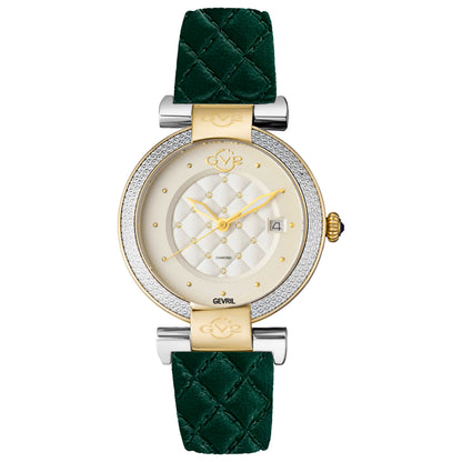 Front view of GV2 by Gevril Berletta Diamond Women's Quartz Watch 1508-V6