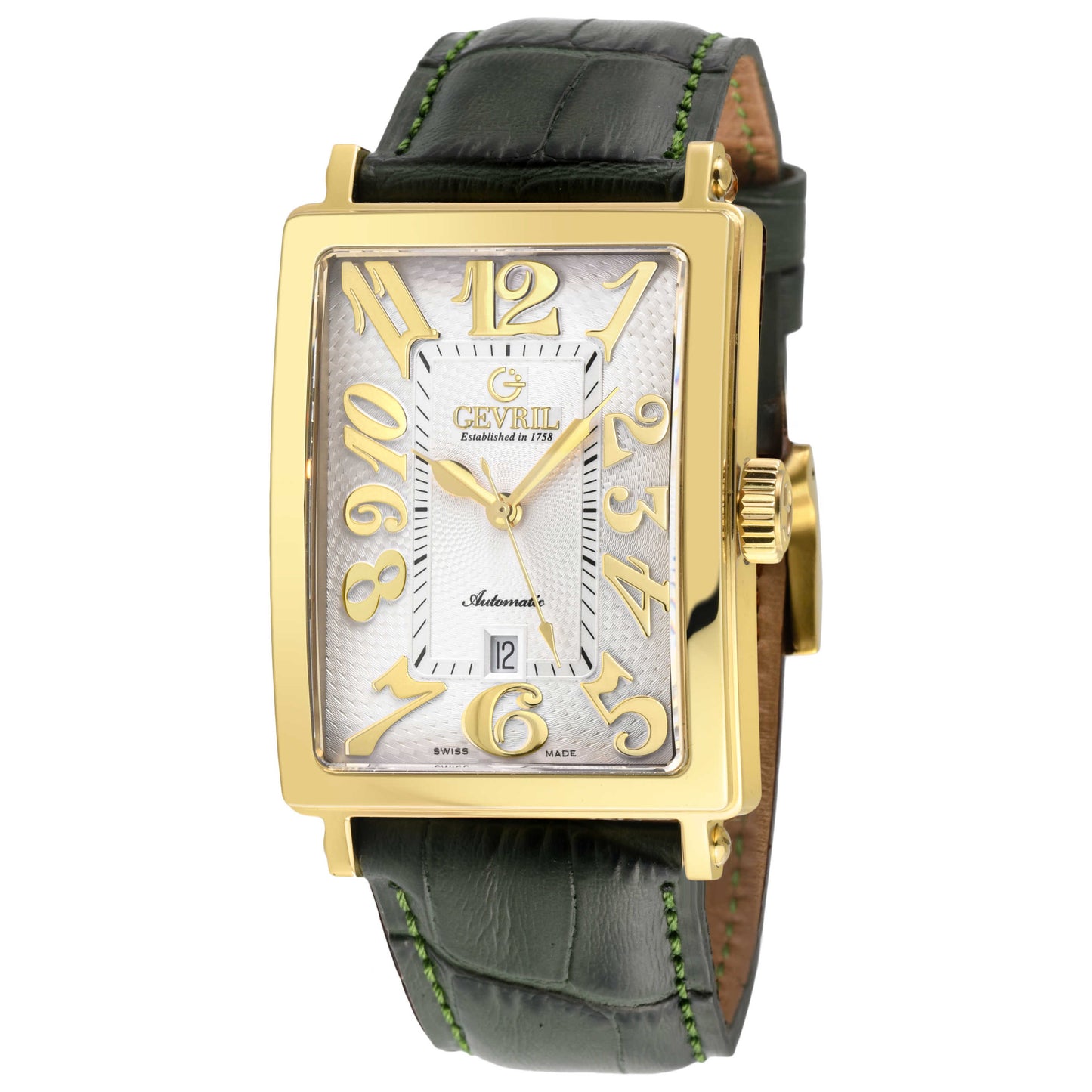 Front view of Gevril Avenue of Americas Men's Automatic Watch 15100-4