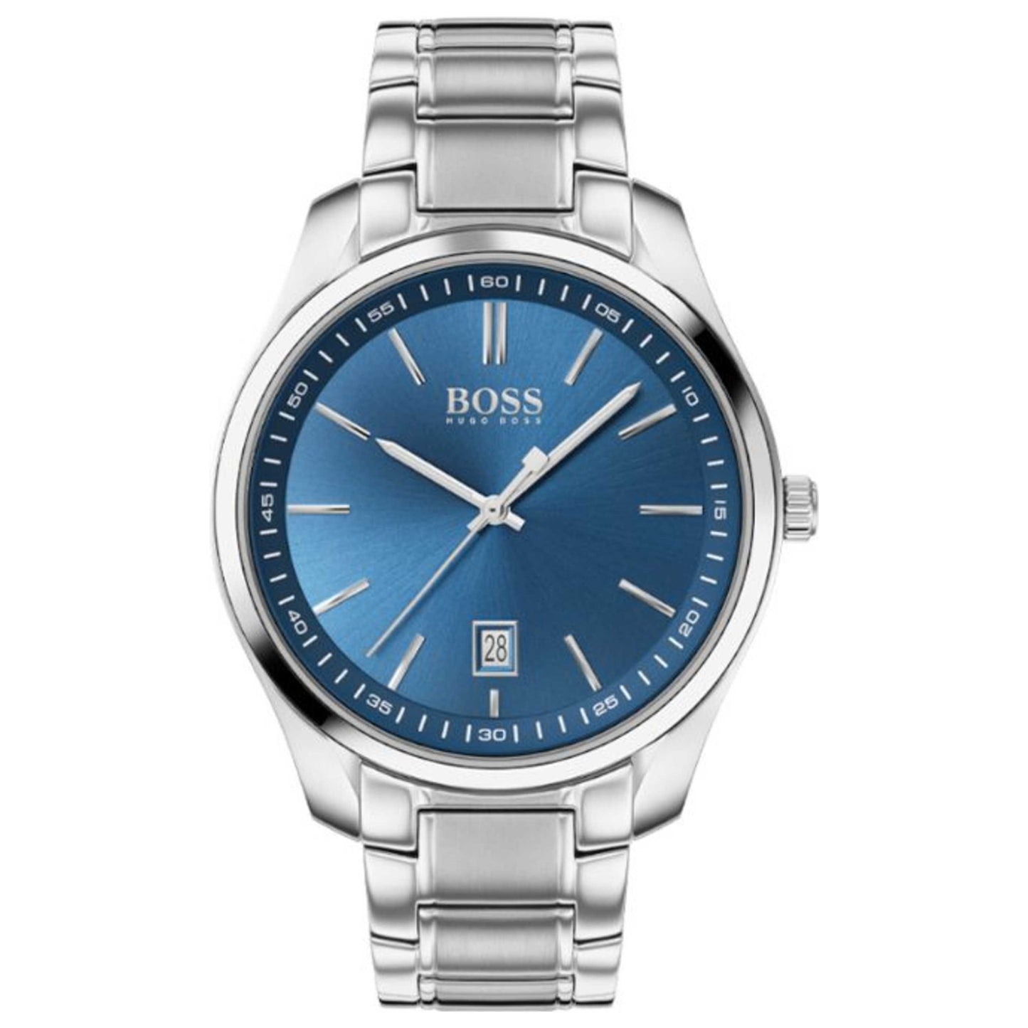 Front view of Hugo Boss Circuit Men's Quartz Watch 1513731
