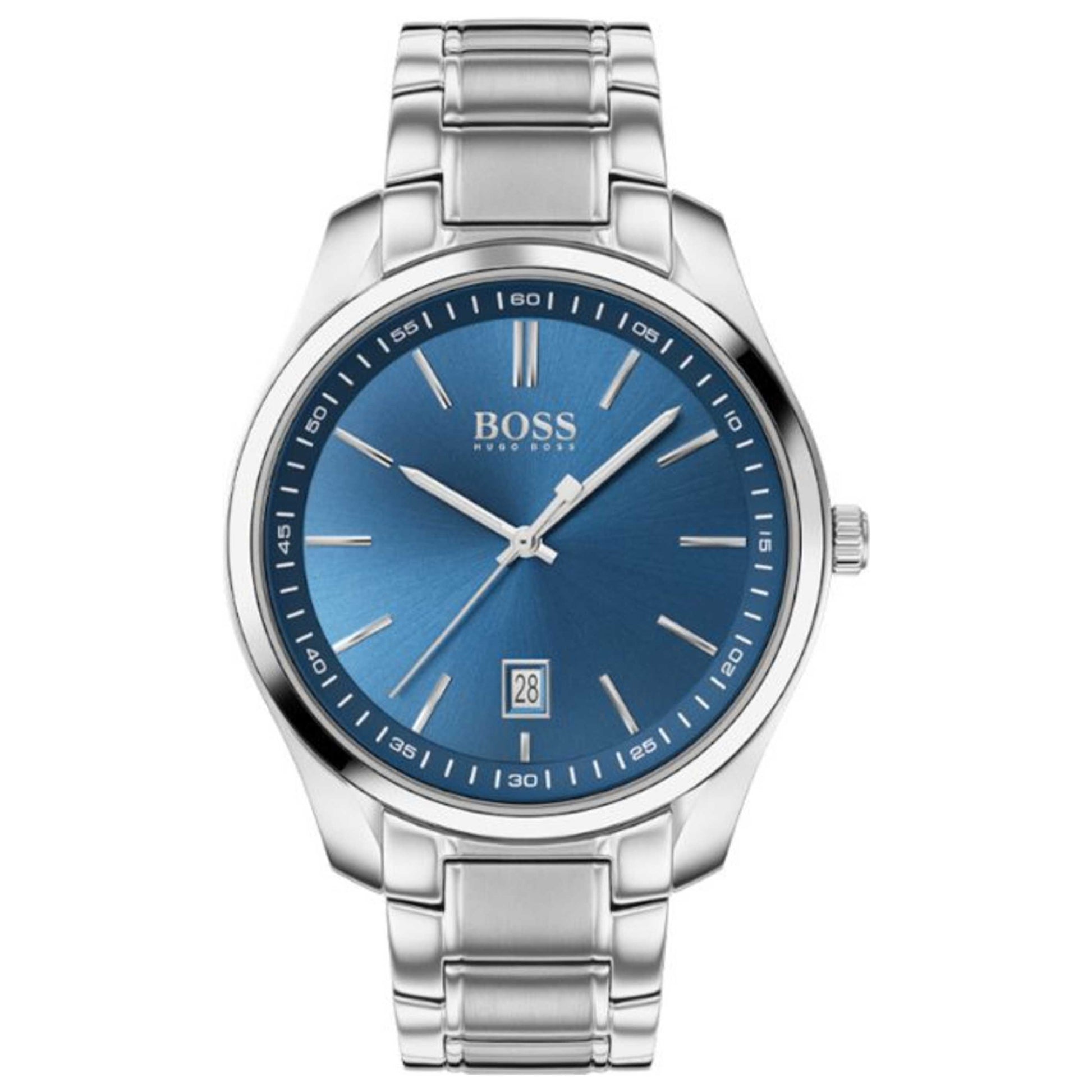 Front view of Hugo Boss Circuit Men's Quartz Watch 1513731