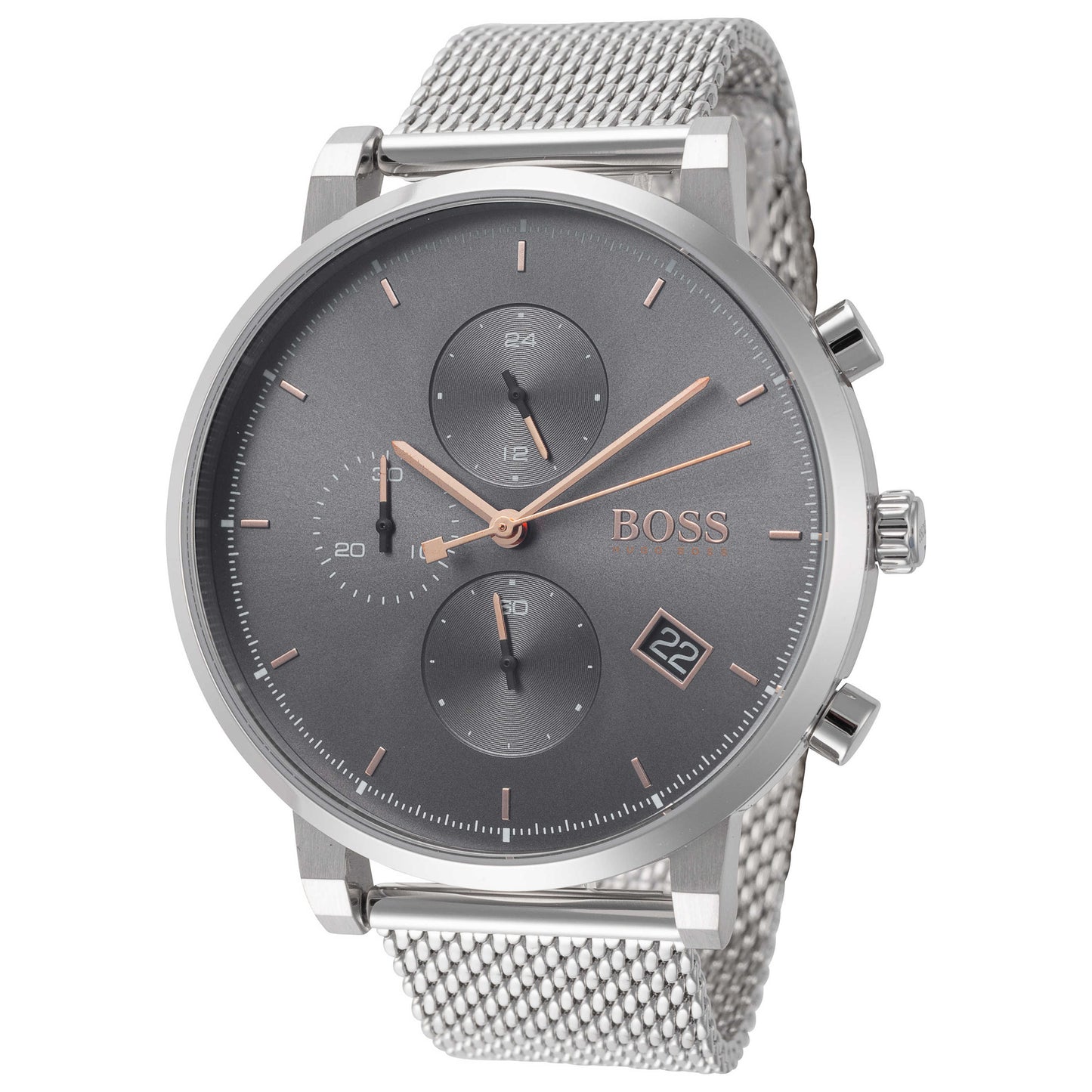 Front view of Hugo Boss Integrity Men's Quartz Watch 1513807