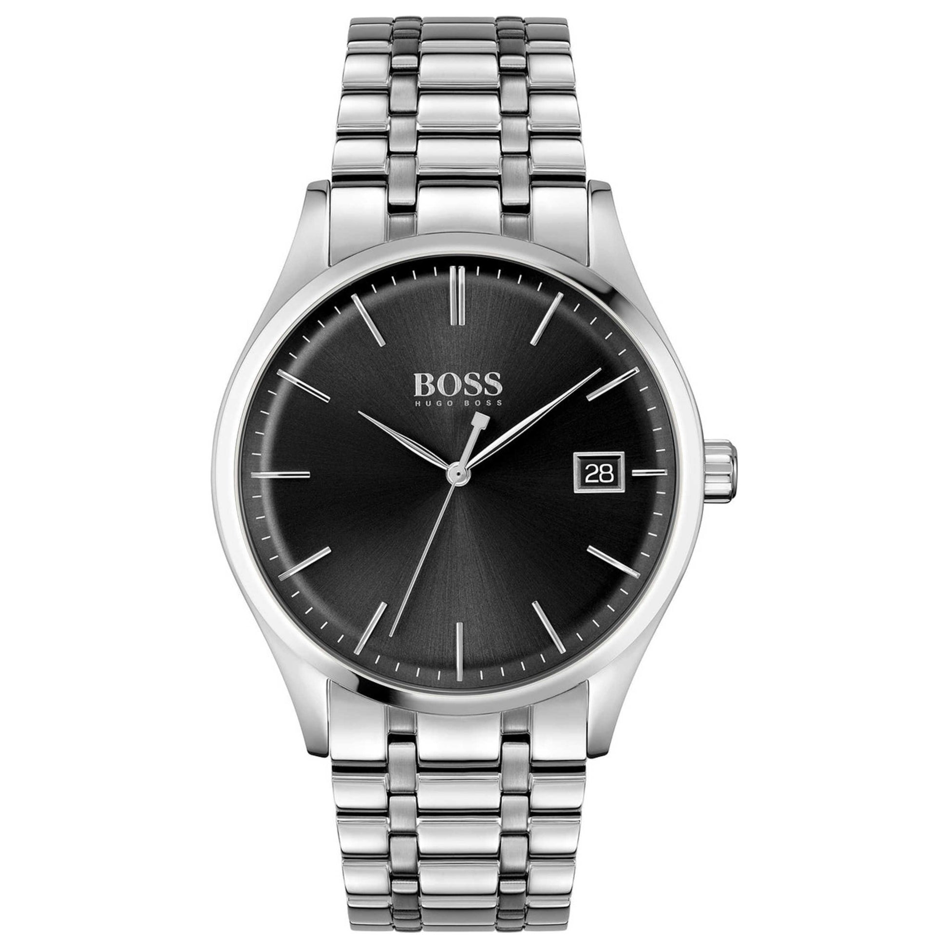 Front view of Hugo Boss Commissioner Men's Quartz Watch 1513833
