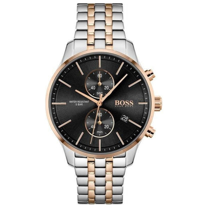 Front view of Hugo Boss Associate Men's Quartz Watch 1513840