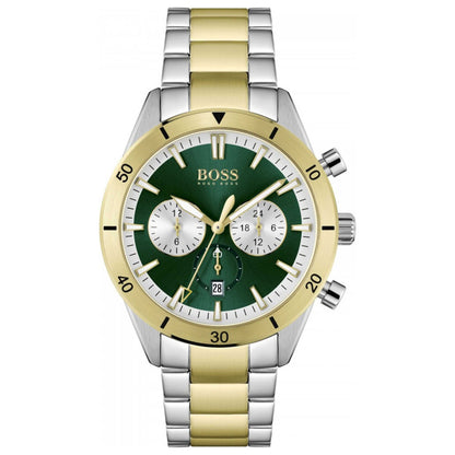 Front view of Hugo Boss Santiago Men's Quartz Watch 1513872