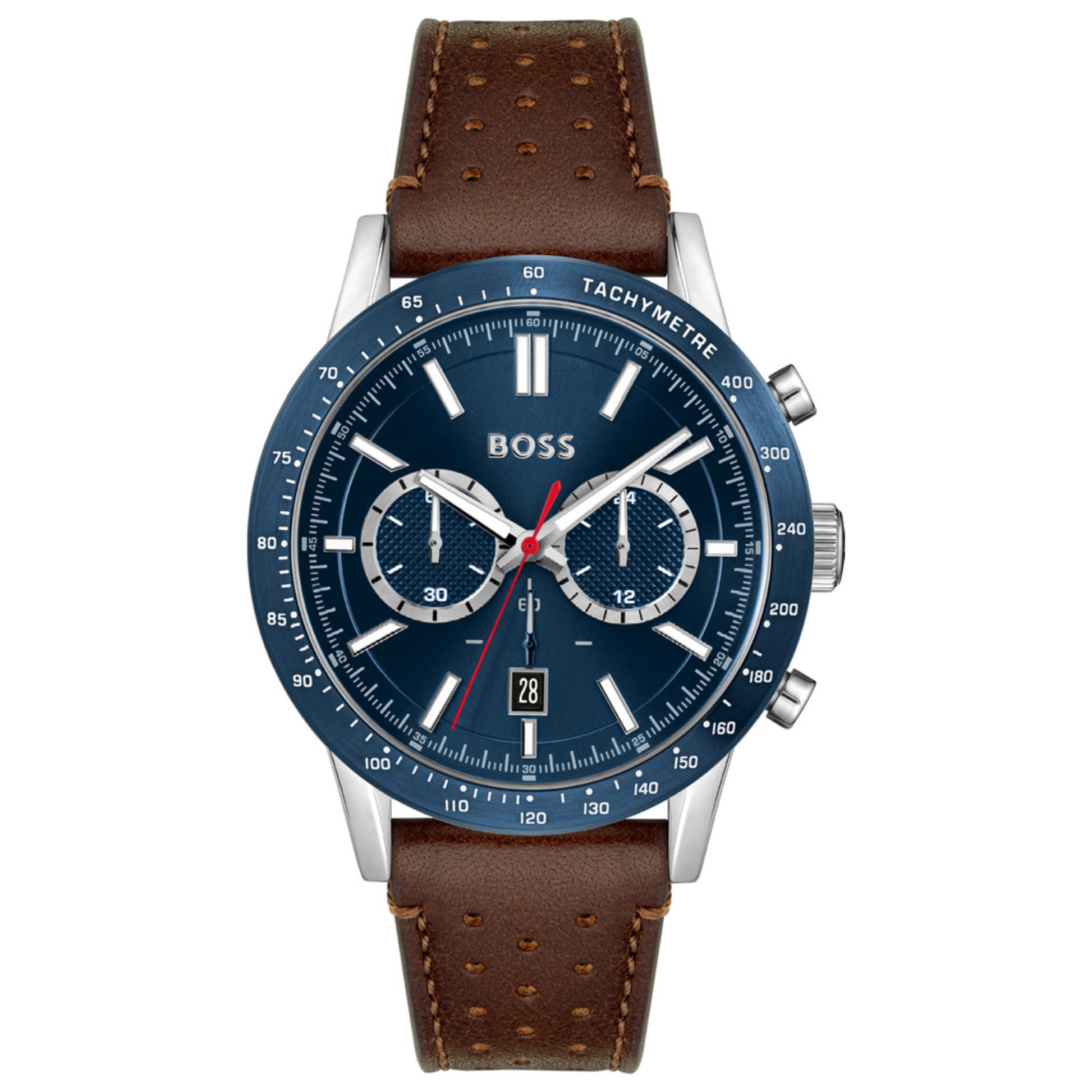 Front view of Hugo Boss Allure Men's Quartz Watch 1513921