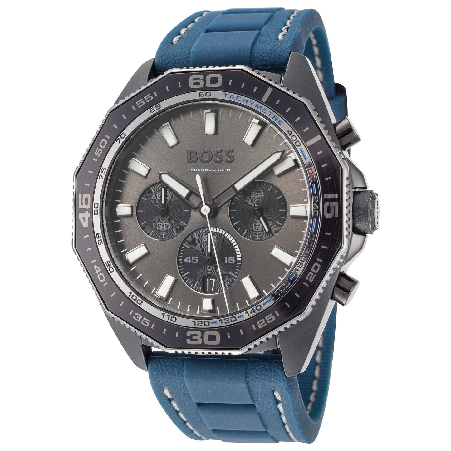 Front view of Hugo Boss Energy Men's Quartz Watch 1513972