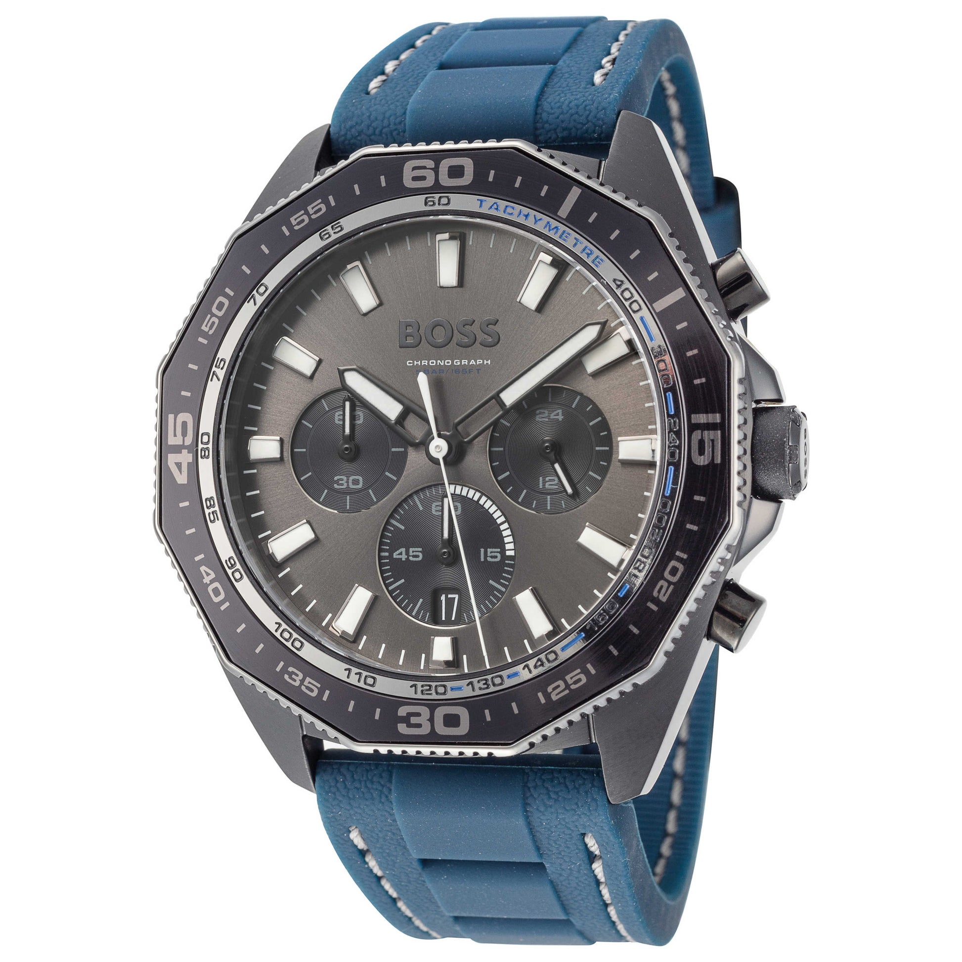 Front view of Hugo Boss Energy Men's Quartz Watch 1513972