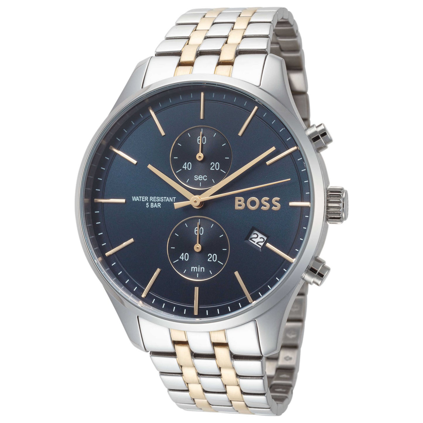 Front view of Hugo Boss Associate Men's Quartz Watch 1513976