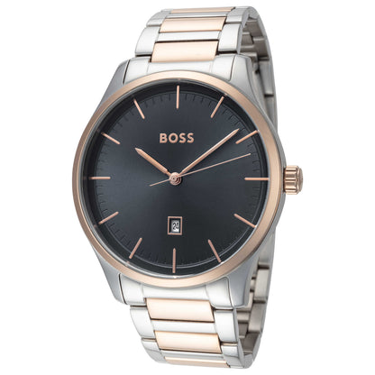Front view of Hugo Boss Reason Men's Quartz Watch 1513978
