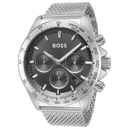 Front view of Hugo Boss Hero Men's Quartz Watch 1514020