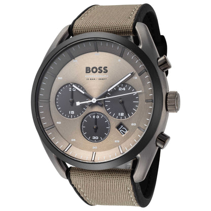 Front view of Hugo Boss Top Men's Quartz Watch 1514092