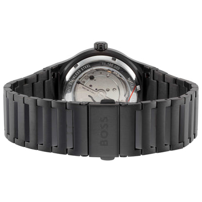 Back view of Hugo Boss Candor Men's Automatic Watch 1514120