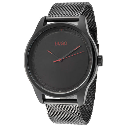 Front view of Hugo Boss Move Men's Quartz Watch 1530044