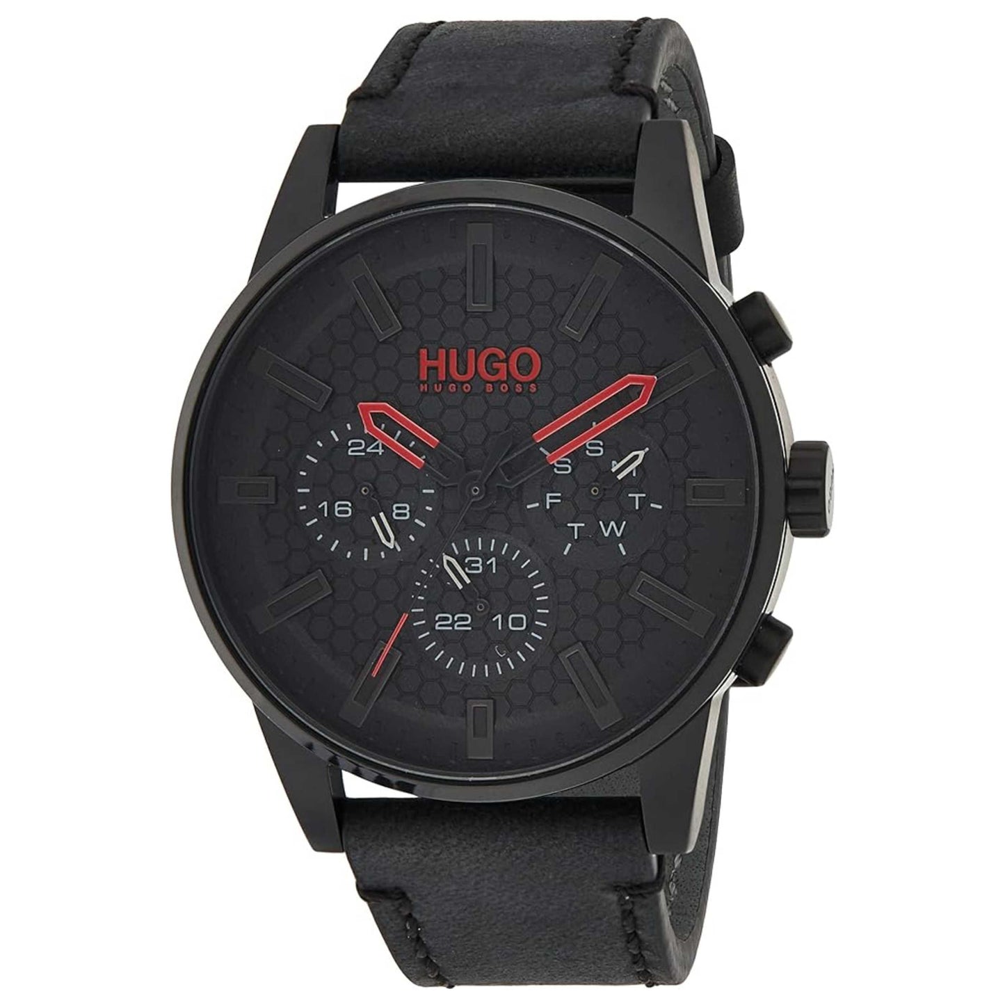 Front view of Hugo Boss Seek Men's Quartz Watch 1530149