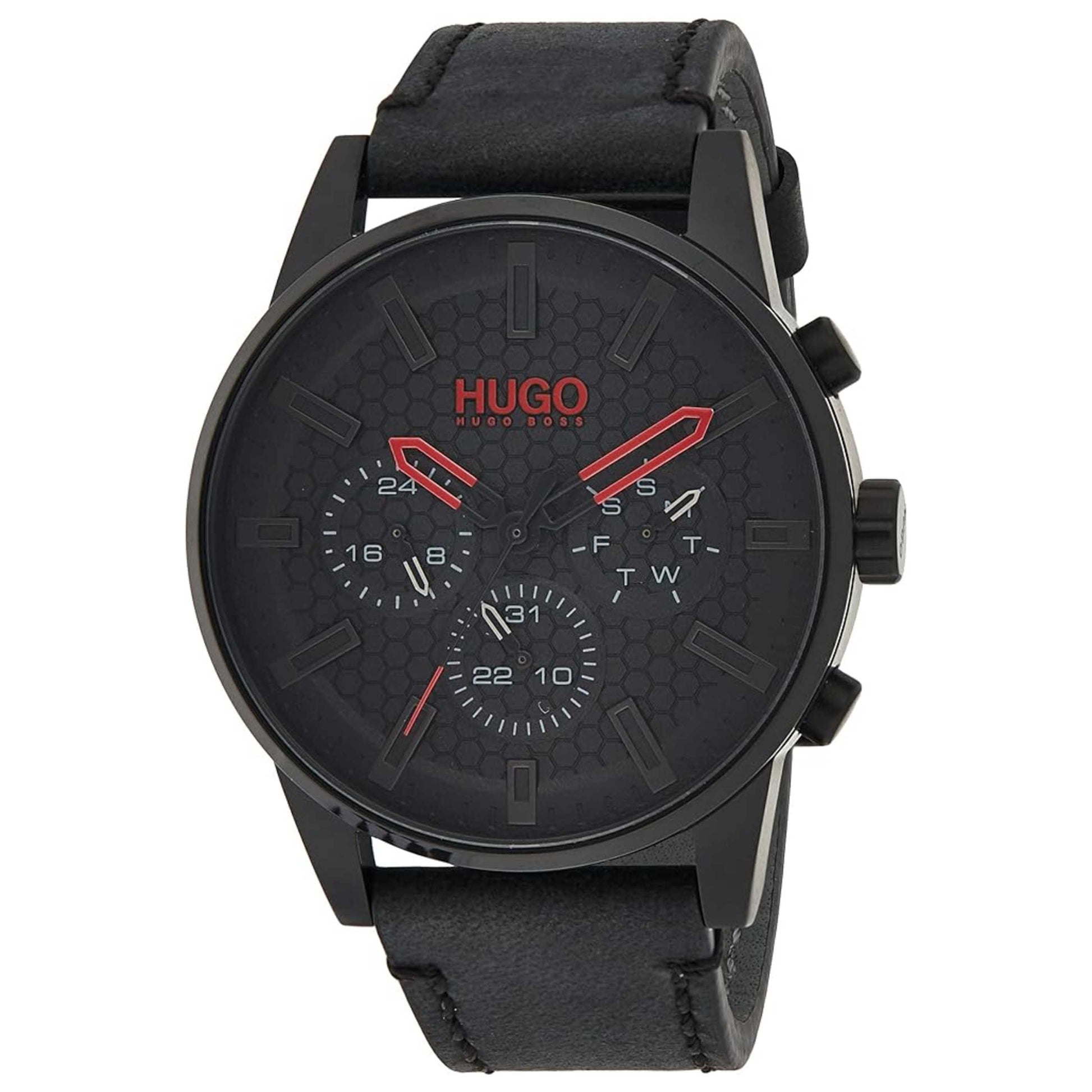 Front view of Hugo Boss Seek Men's Quartz Watch 1530149