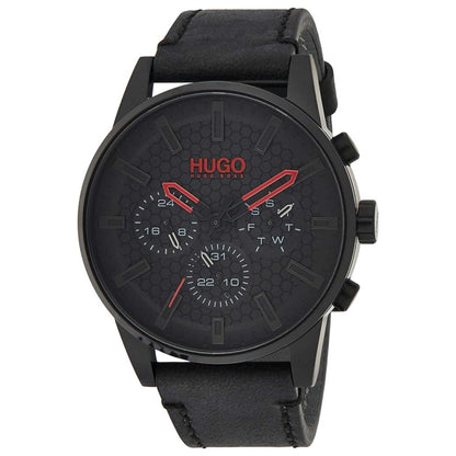 Front view of Hugo Boss Seek Men's Quartz Watch 1530149