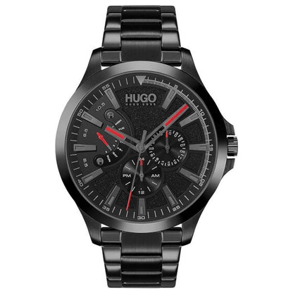 Front view of Hugo Boss Leap Men's Quartz Watch 1530175