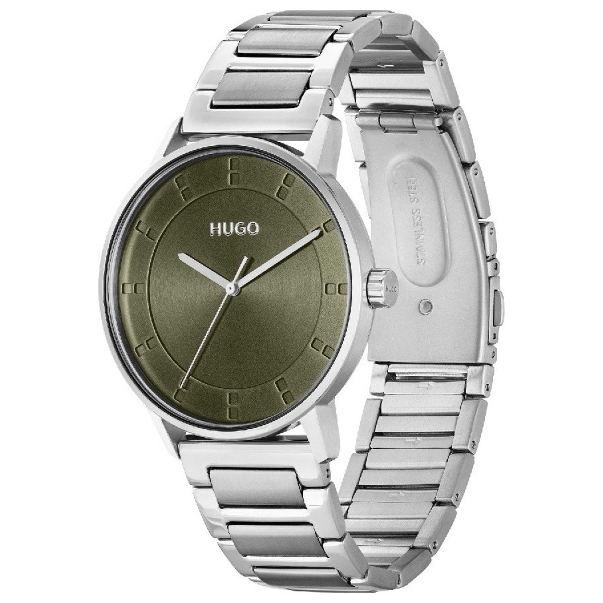 Front view of Hugo Boss Ensure Men's Quartz Watch 1530270