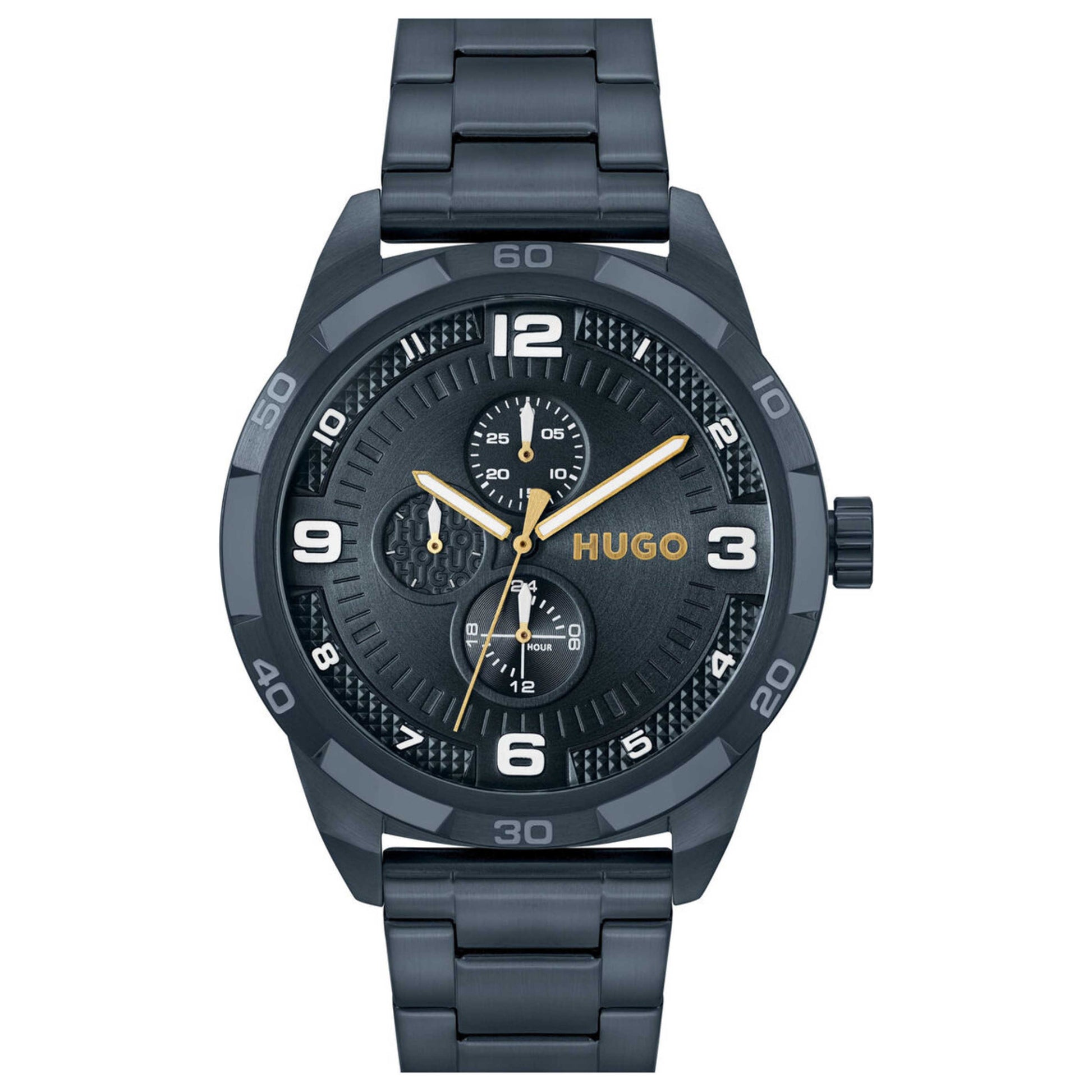 Front view of Hugo Boss Grip Men's Quartz Watch 1530278