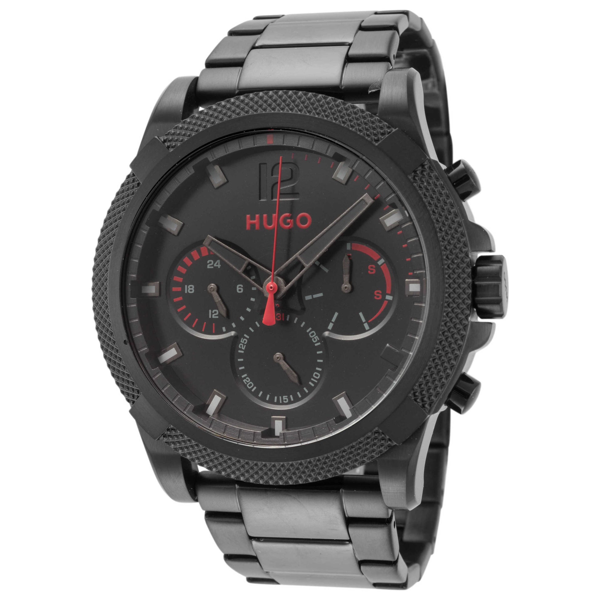 Front view of Hugo Boss Impress Men's Quartz Watch 1530296