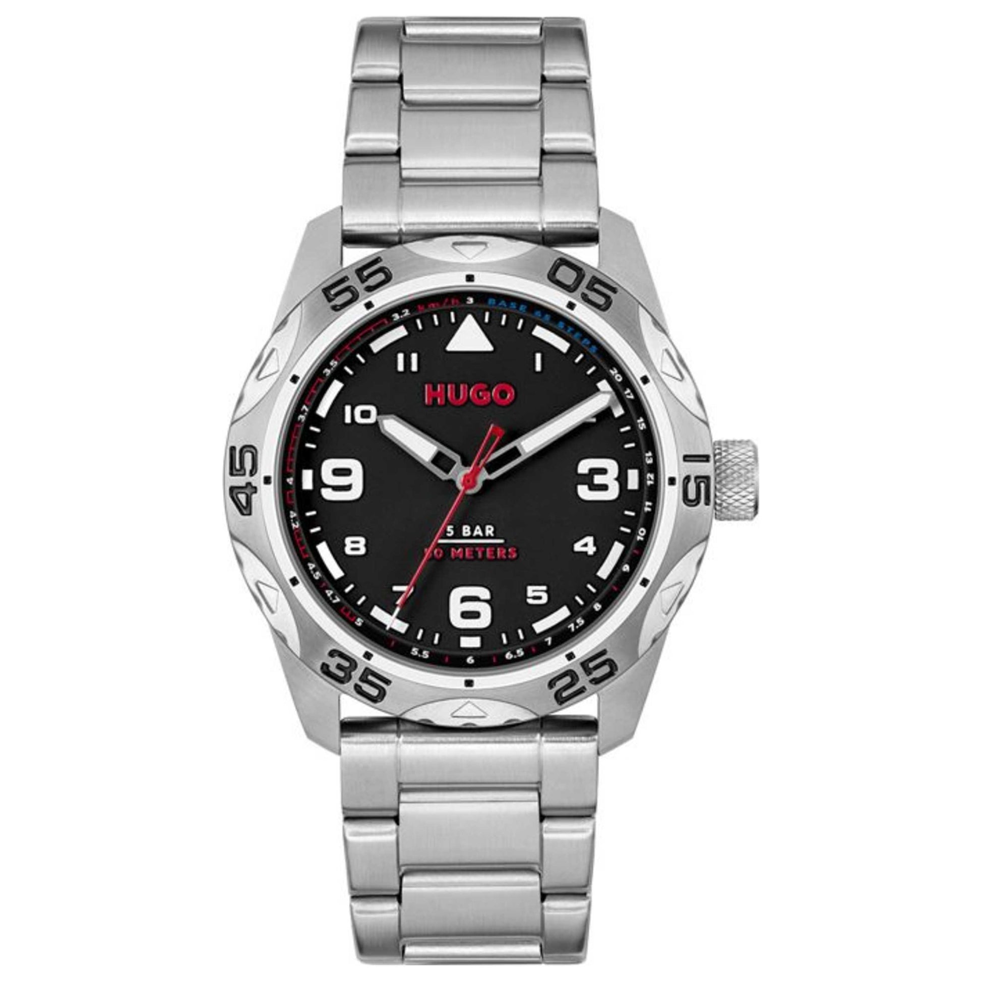 Front view of Hugo Boss Trek Men's Quartz Watch 1530332