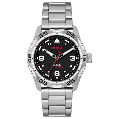 Front view of Hugo Boss Trek Men's Quartz Watch 1530332
