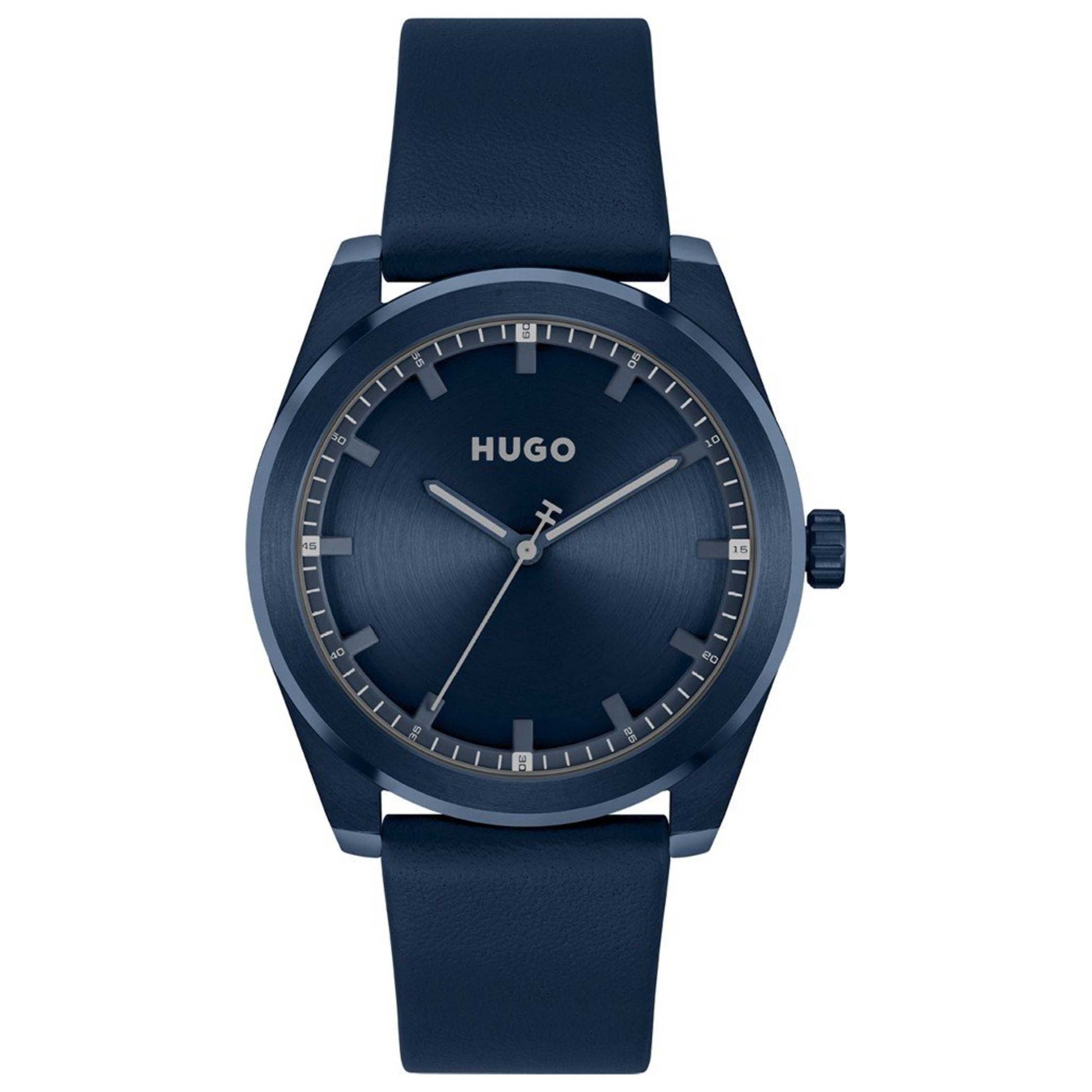 Front view of Hugo Boss Bright Men's Quartz Watch 1530352