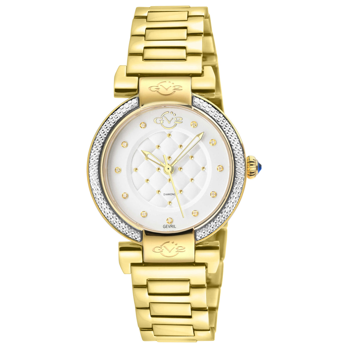 Berletta Quartz White Women's Watch 1541B