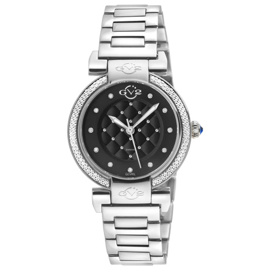 Front view of GV2 by Gevril Berletta Women's Quartz Watch 1543B
