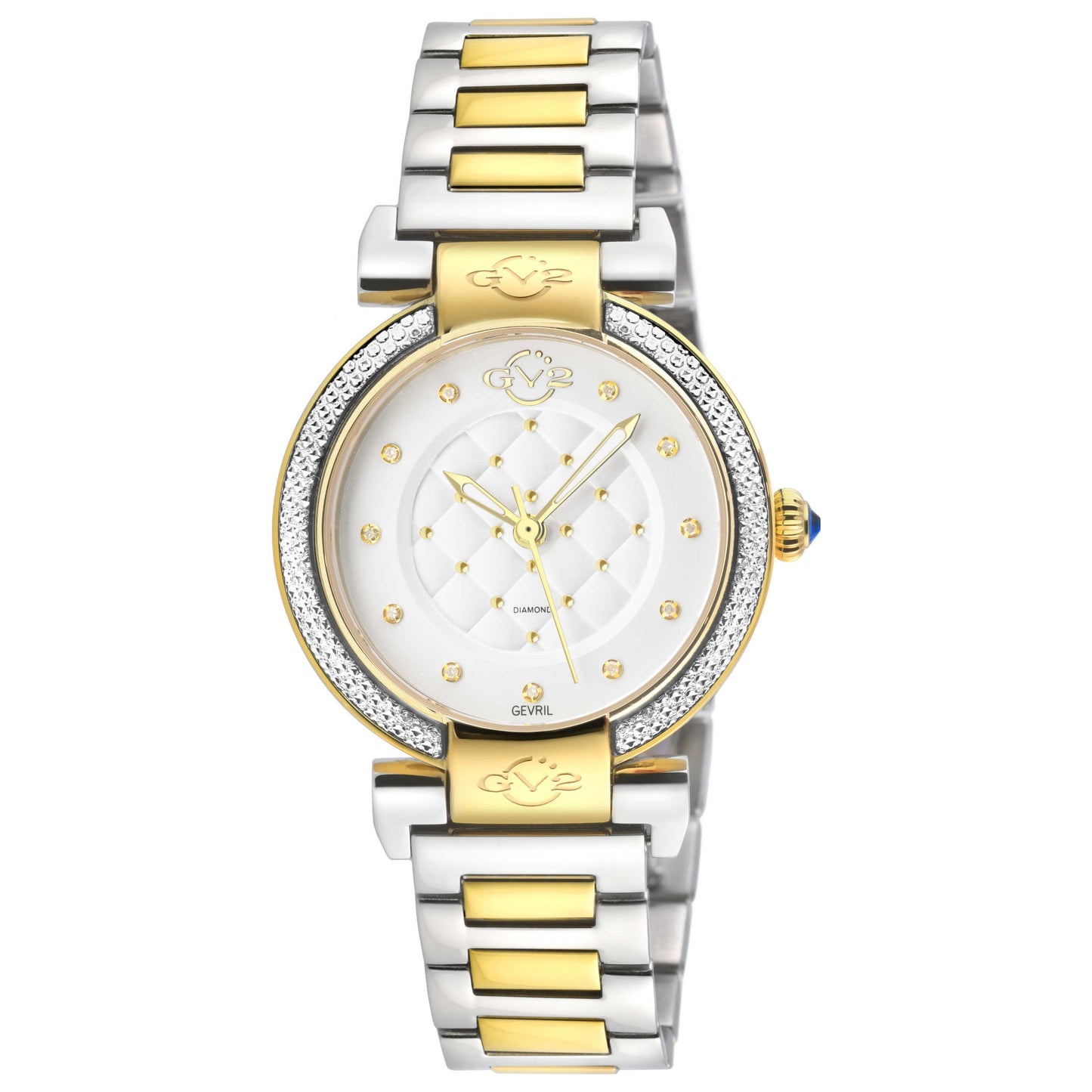 Front view of GV2 by Gevril Berletta Women's Quartz Watch 1545B