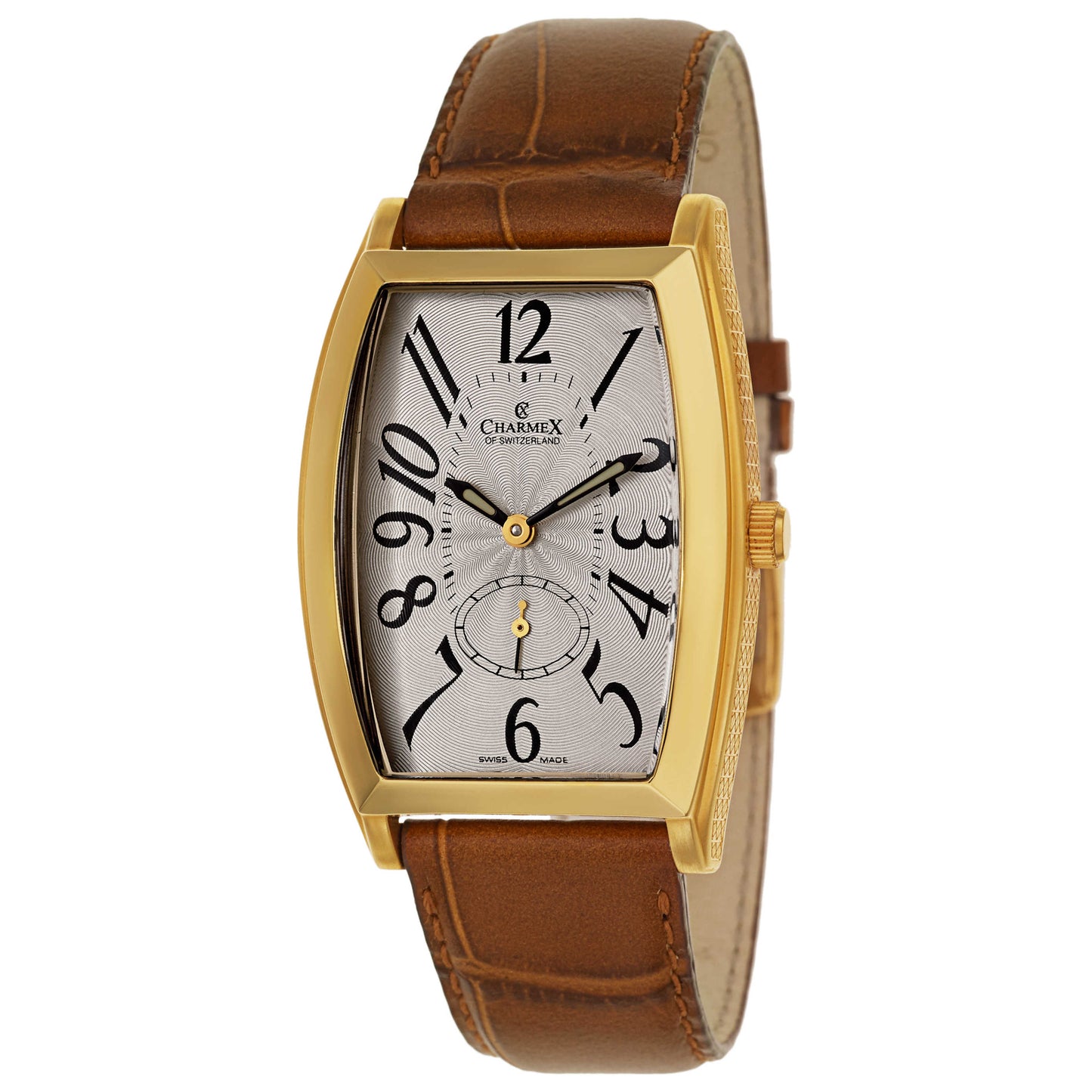 Front view of Charmex Oxford Men's Swiss Quartz (Battery-Powered) Watch 1550