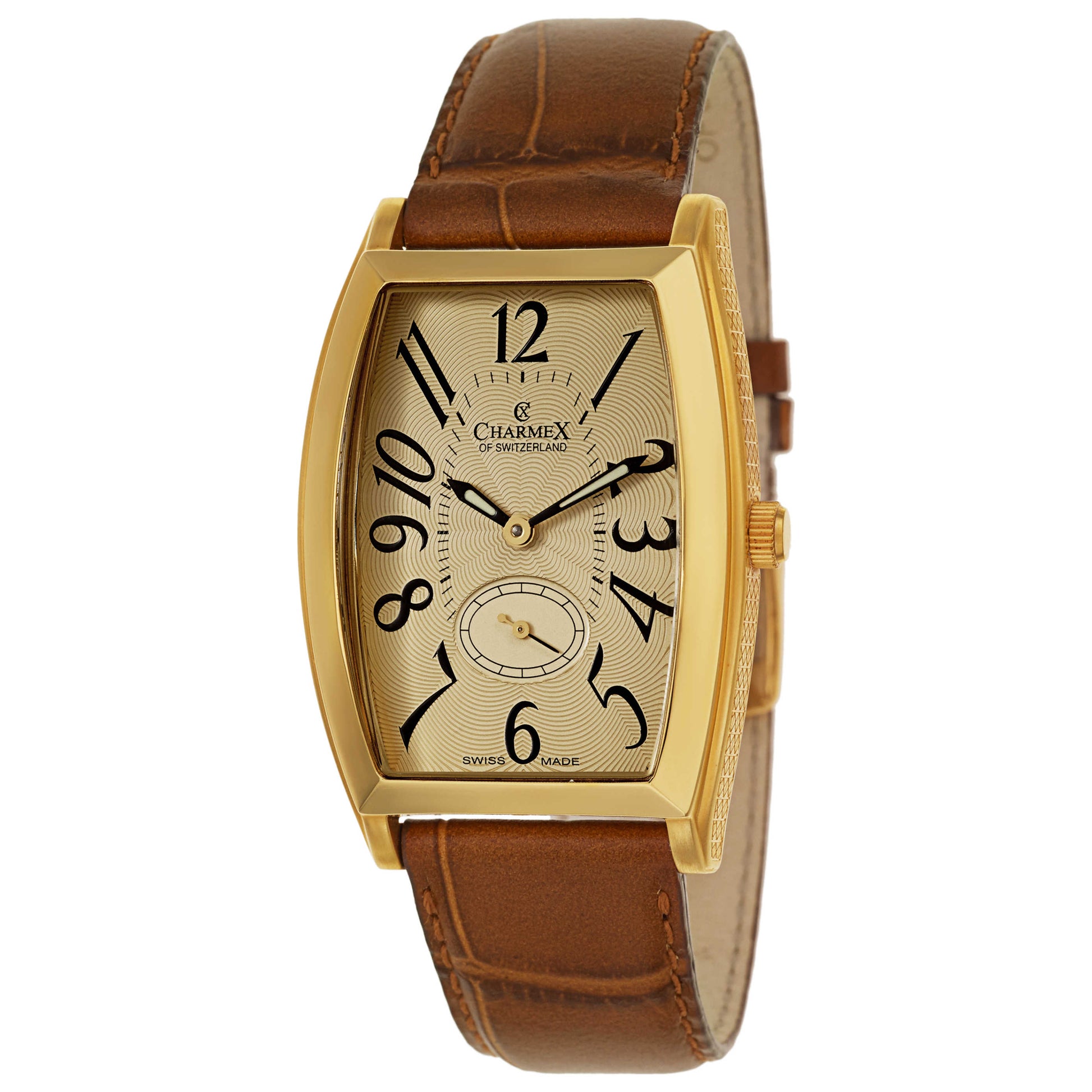 Front view of Charmex Oxford Men's Swiss Quartz (Battery-Powered) Watch 1551