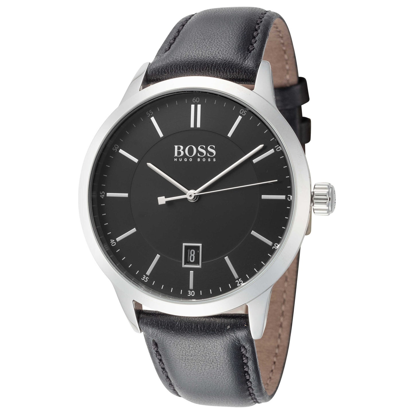 Front view of Hugo Boss Officer Men's Quartz Watch 1570078