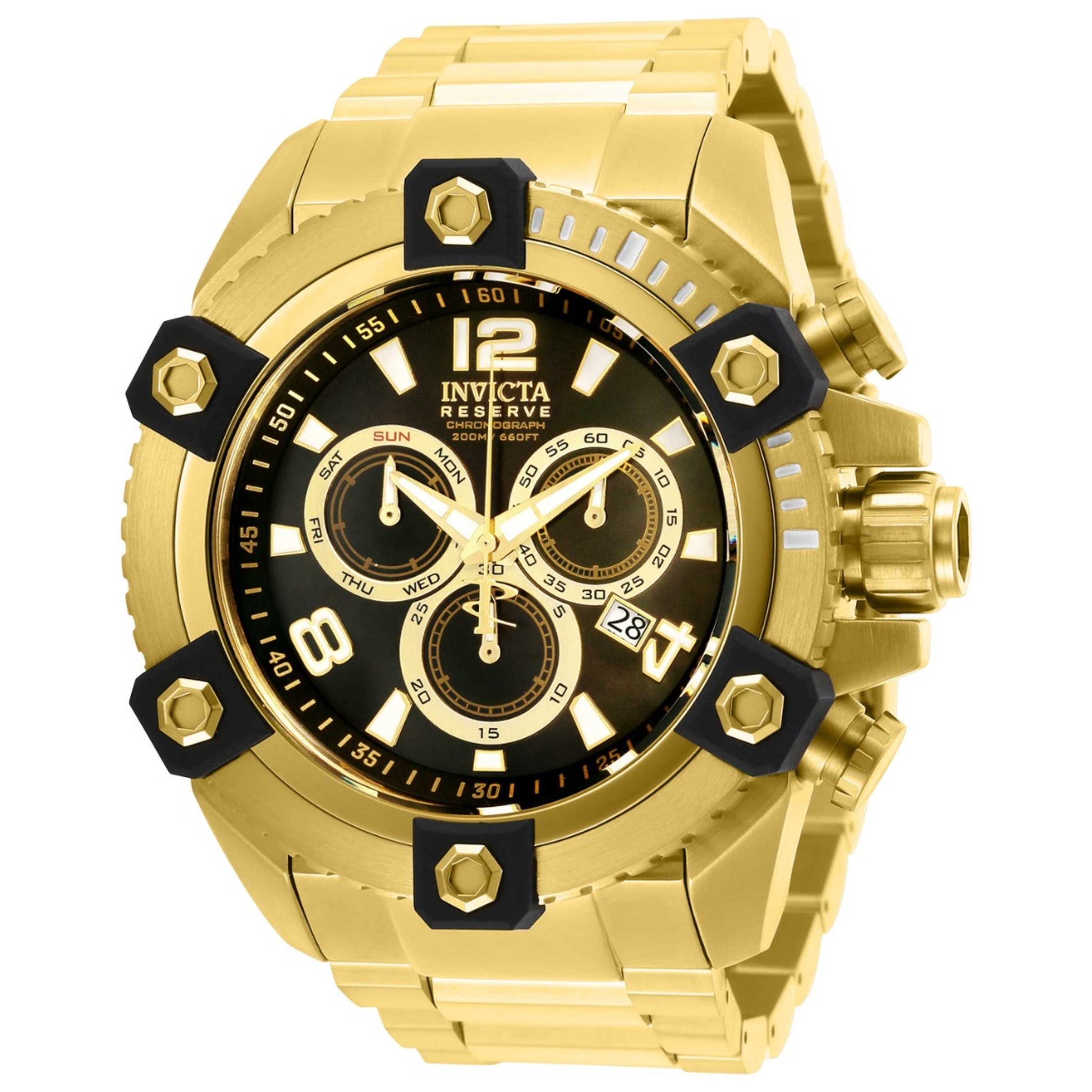 Front view of Invicta Reserve Men's Quartz Watch 15827