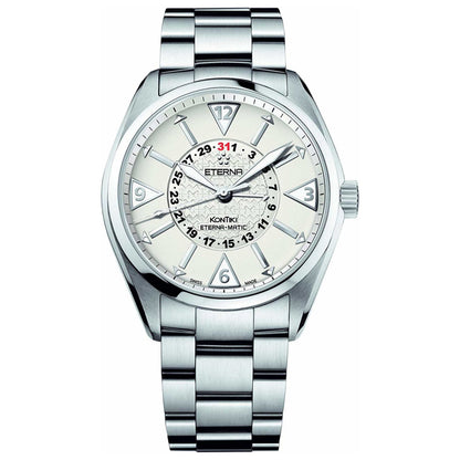 Front view of Eterna KonTiki Men's Automatic Watch 1592-41-11-0217