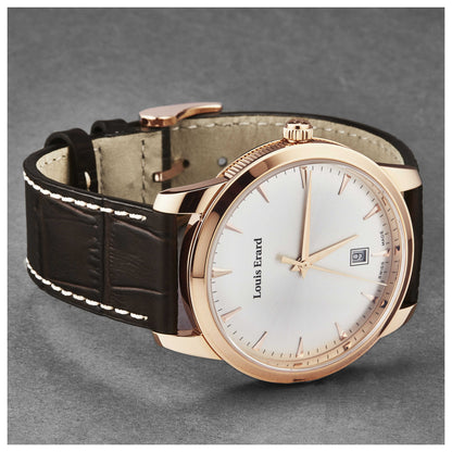 Louis Erard Heritage Men's Quartz Watch 15920PR31BRP101 - Image #4