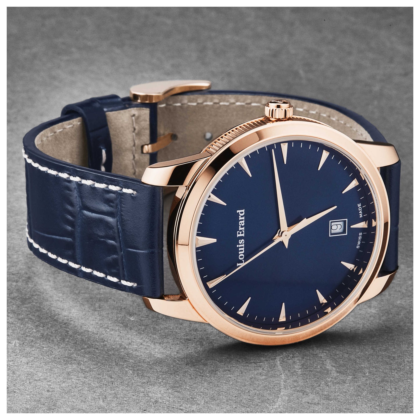 Louis Erard Heritage Men's Quartz Watch 15920PR35BRP102 - Image #2