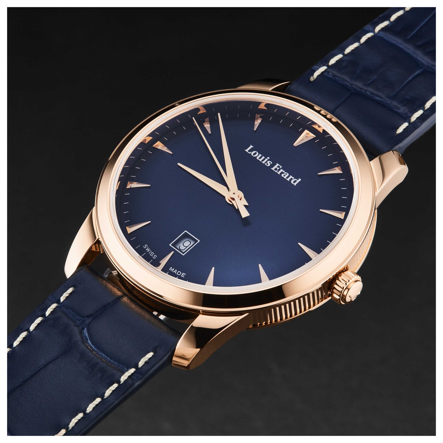 Louis Erard Heritage Men's Quartz Watch 15920PR35BRP102 - Image #4