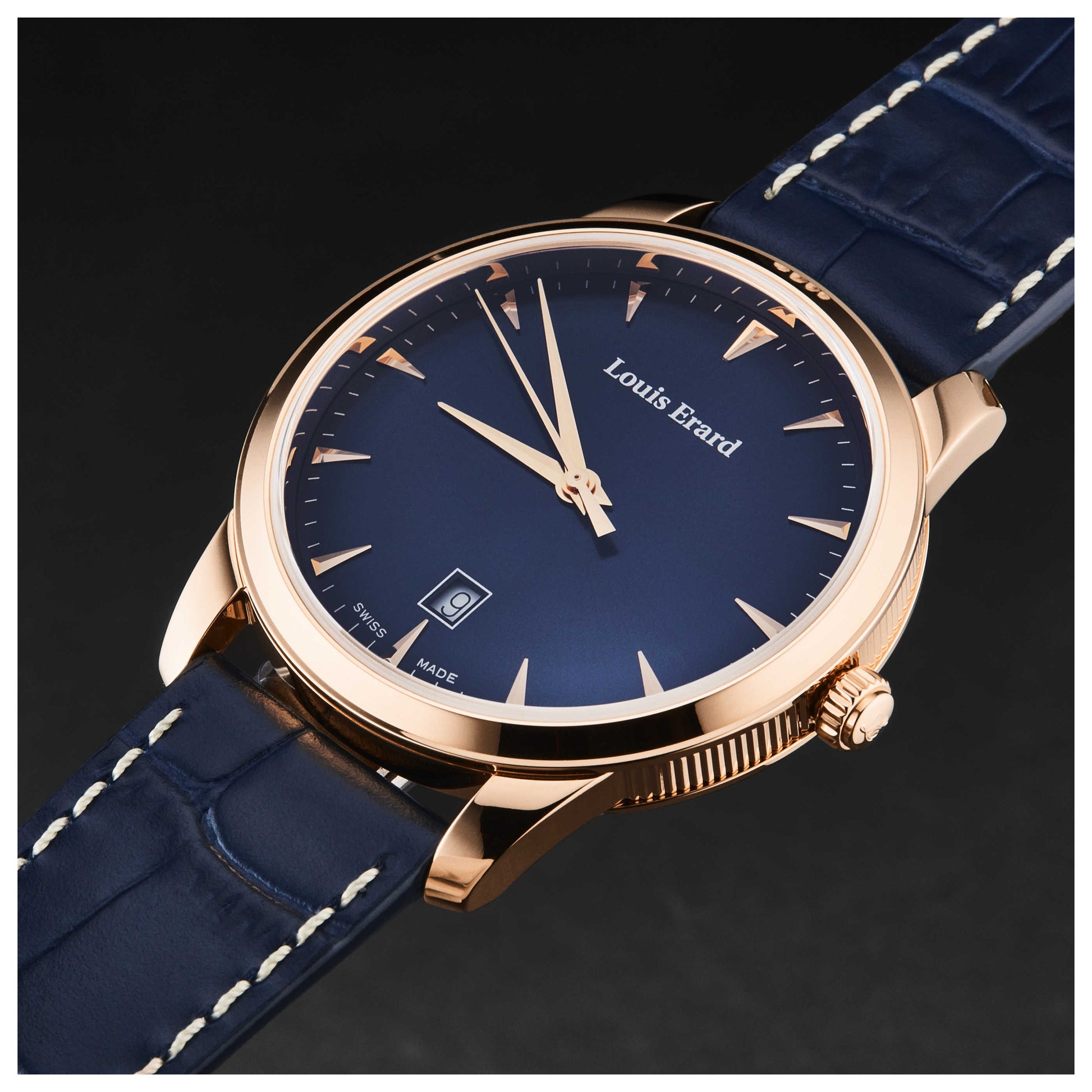 Louis Erard Heritage Men's Quartz Watch 15920PR35BRP102 - Image #4