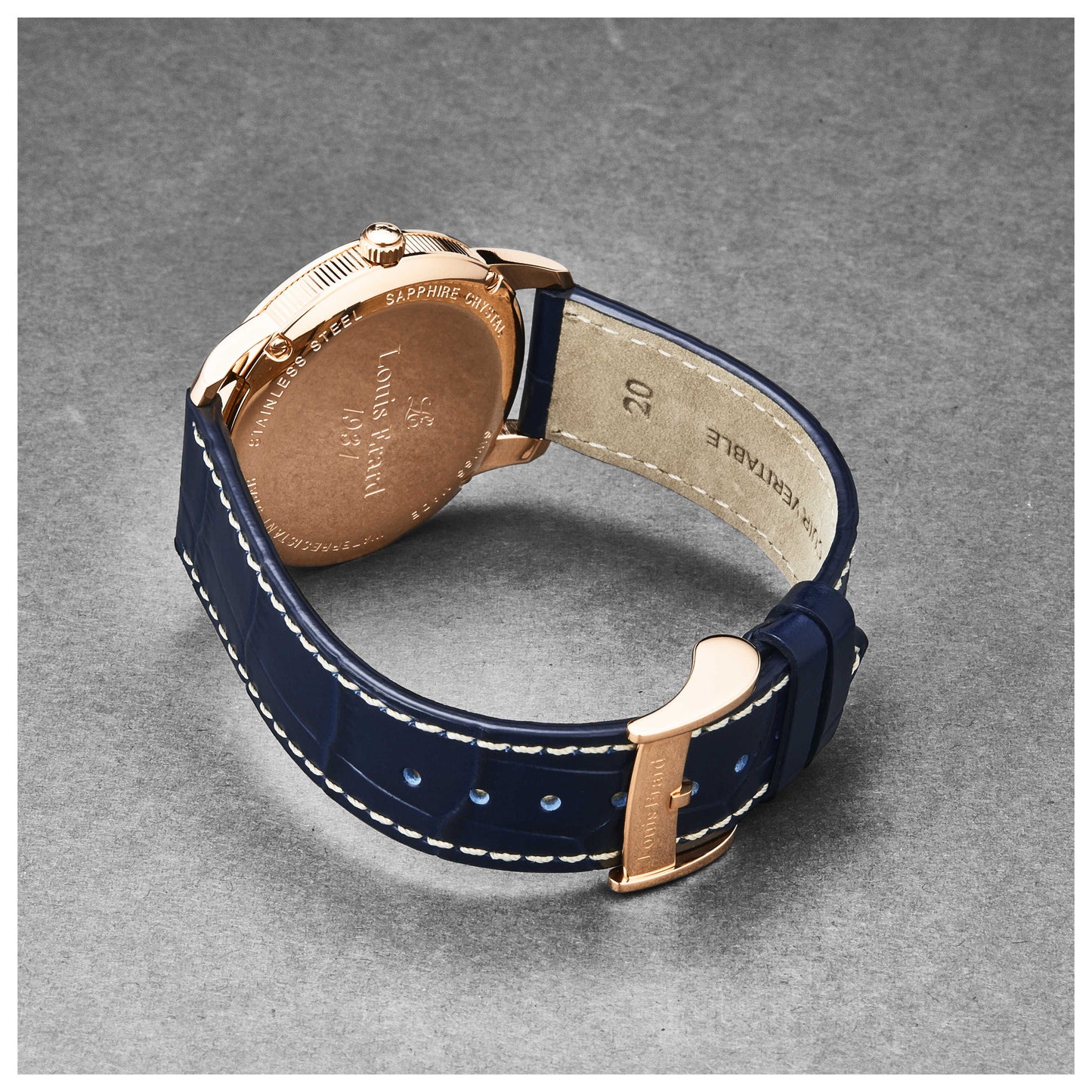Louis Erard Heritage Men's Quartz Watch 15920PR35BRP102 - Image #5