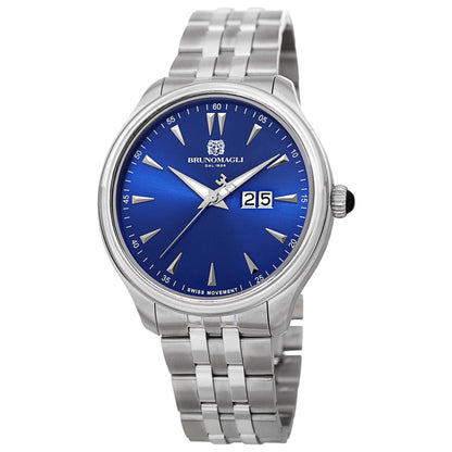 Front view of Bruno Magli Luca Men's Quartz Watch 16.171121.STB