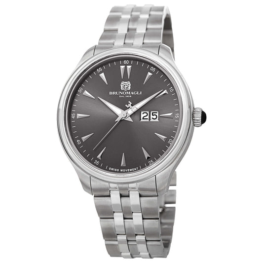 Front view of Bruno Magli Luca Men's Quartz Watch 16.171121.STJ
