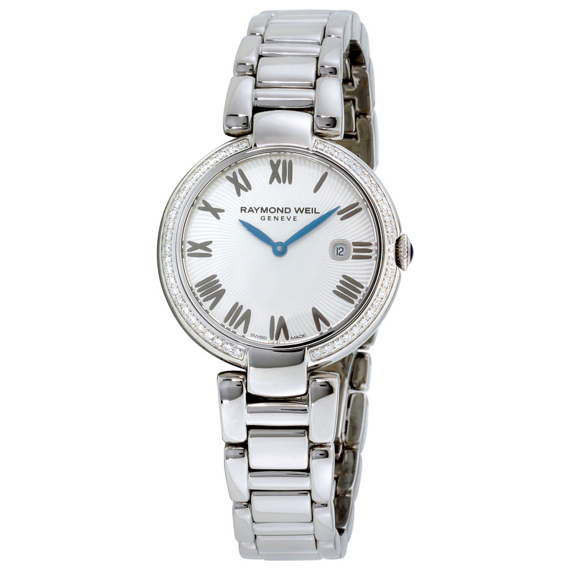 Front view of Raymond Weil Shine Women's Quartz Watch 1600-STS-00659