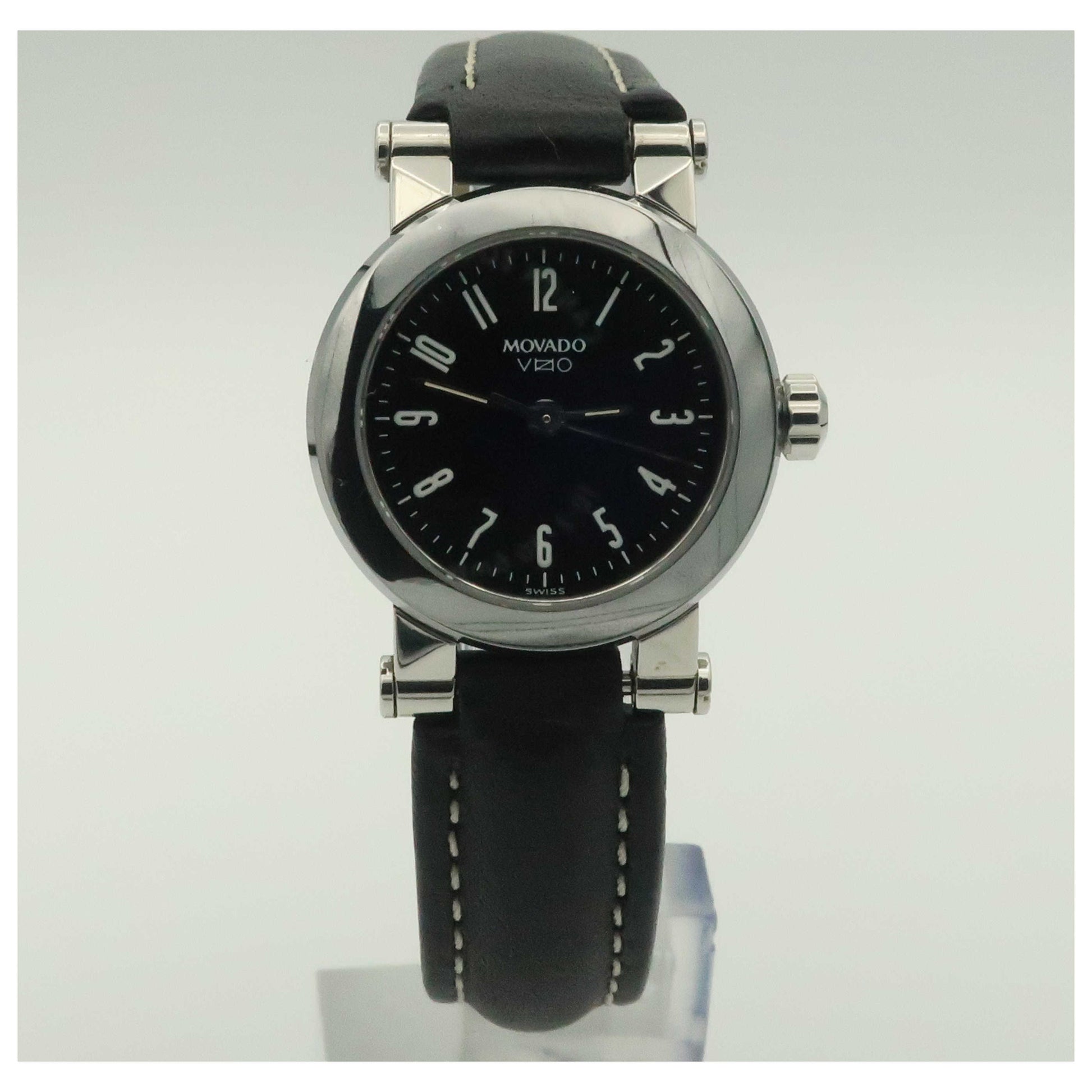 Front view of Movado Vizio Women's Swiss Quartz (Battery-Powered) Watch 1603622-PO
